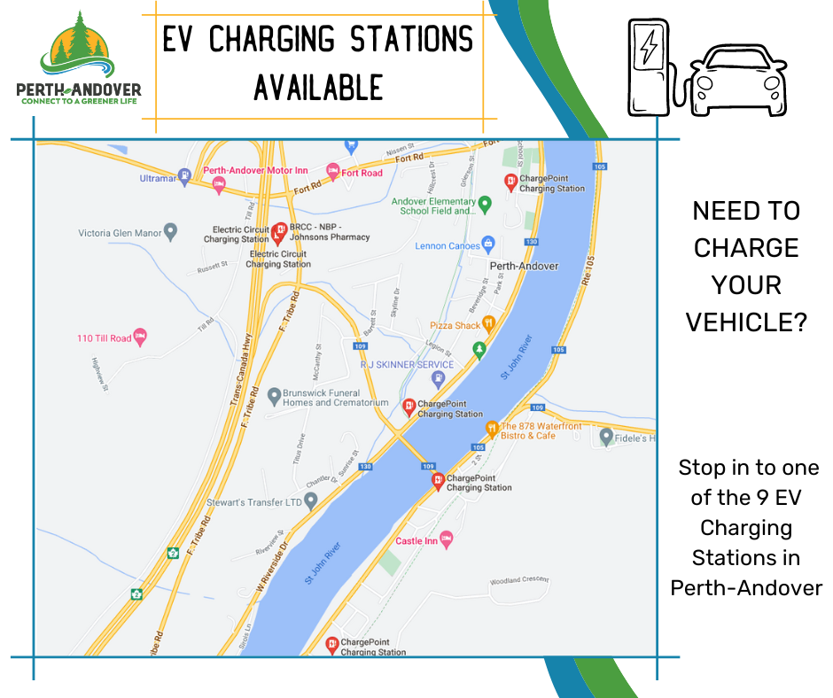 EV charging stations available